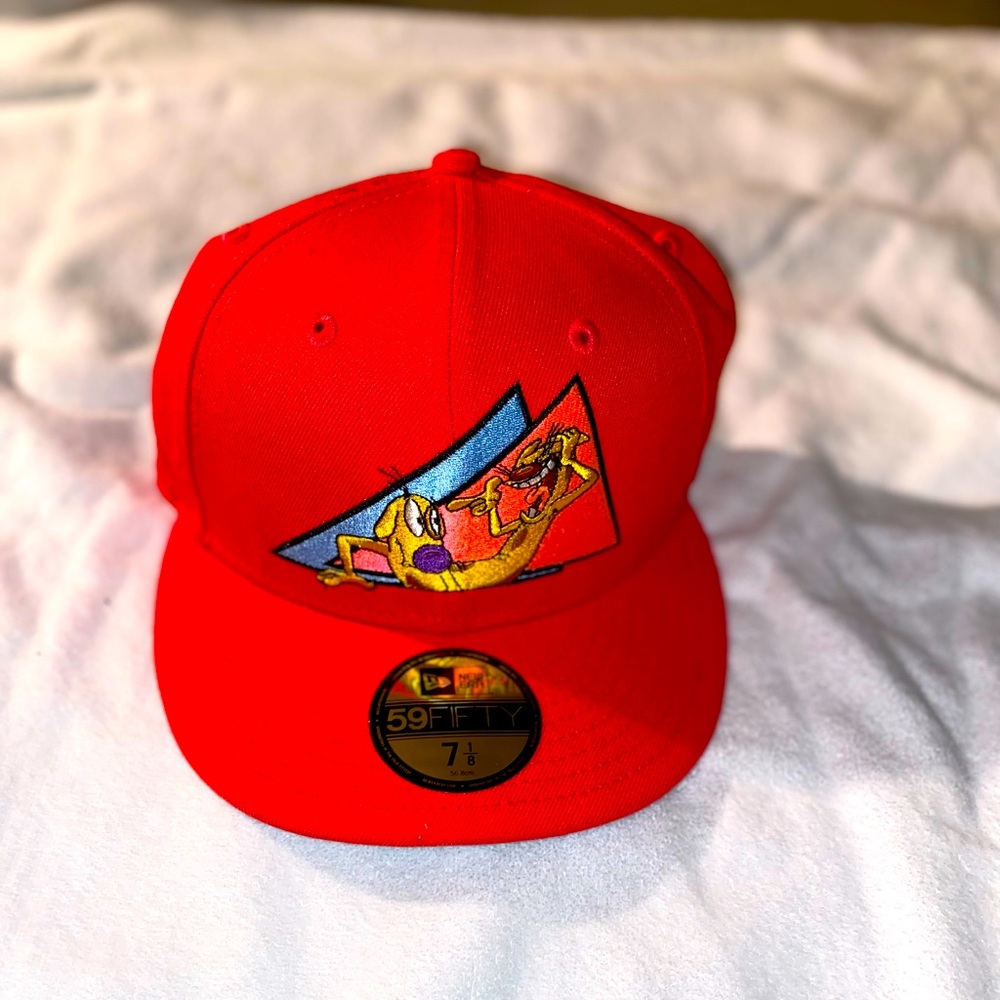 Cat dog fitted hat from new era